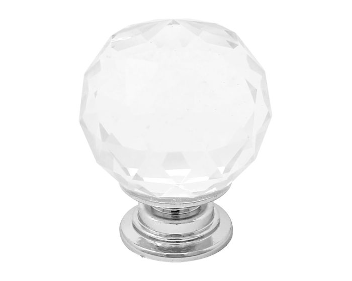Jaladera botón tipo diamante esférico 30 mm JC-1230 Bolder