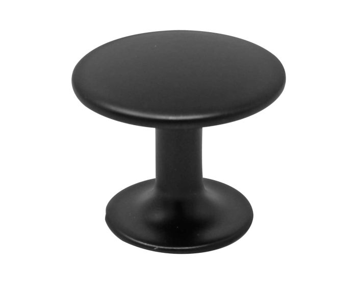 Jaladera botón 30 mm negro mate JN-1401 Bolder