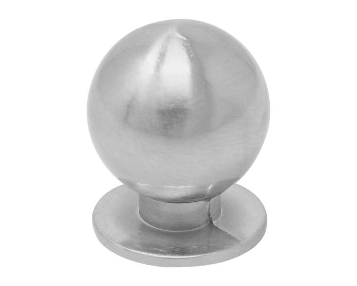 Jaladera botón esfera 24 mm níquel satinado JN-1409 Bolder