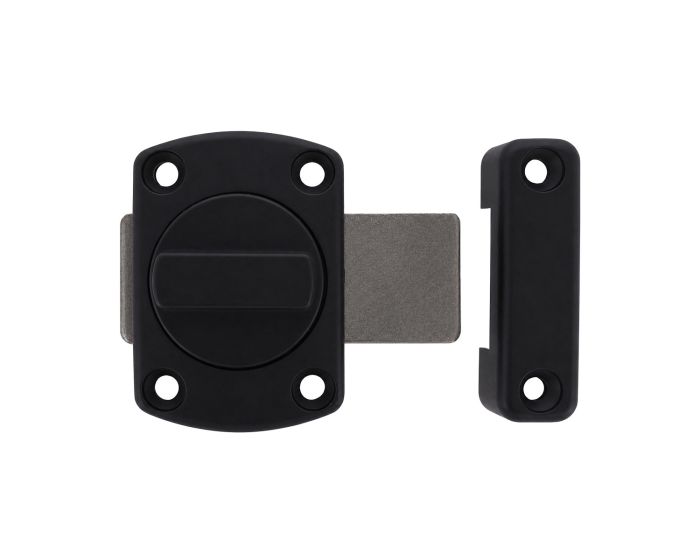 Cerrojo para puerta Zamak 55 x 56 mm negro MC-61005 PORTER