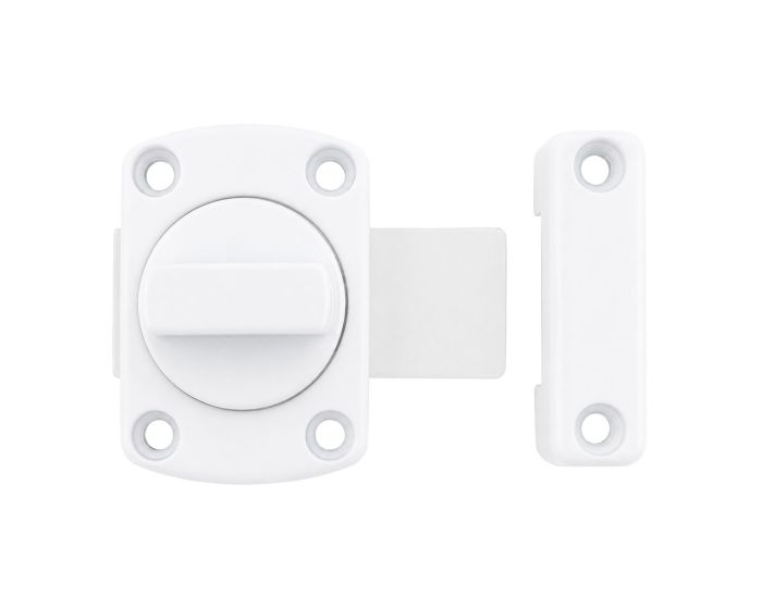 Cerrojo para puerta Zamak 55 x 56 mm blanco MC-61009 PORTER