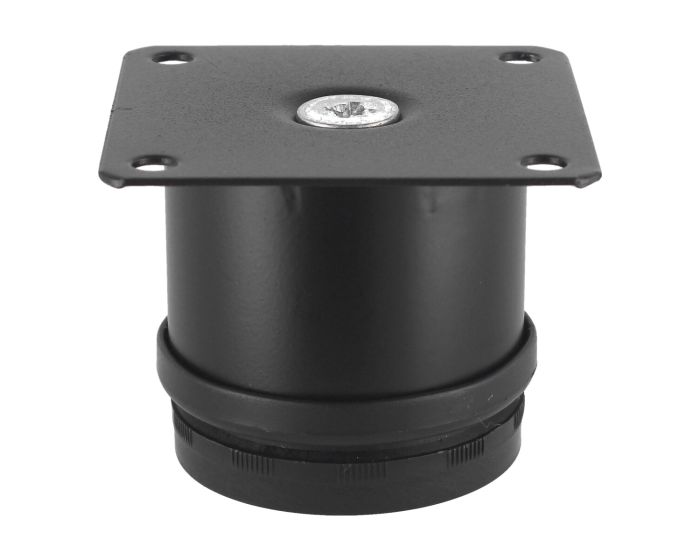 Pata regulable para sofá y muebles negra 50 mm PS-2733 Bolder