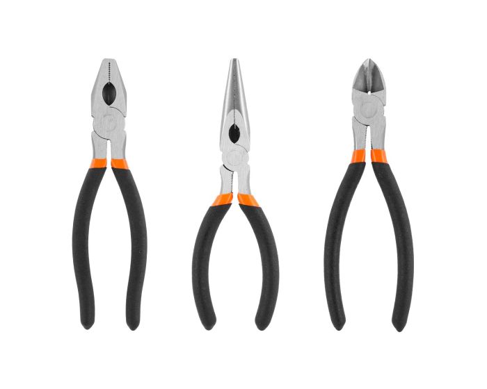 Juego de 3 pinzas 6" SW-11206 Fumetax