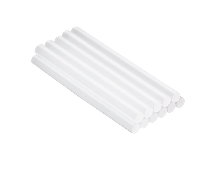 Barras de silicón transparente 1/2" x 4" con 12 piezas SW-811505002 Fumetax