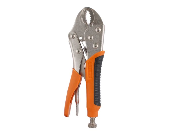Pinza de presión mordaza curva 7" SW-8102012HT Fumetax