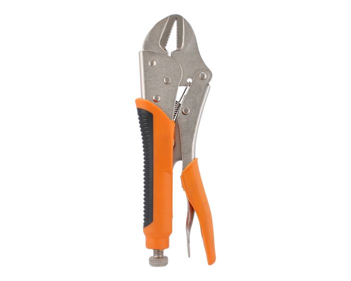 Pinza de presión mordaza recta 10" SW-8102021HT Fumetax