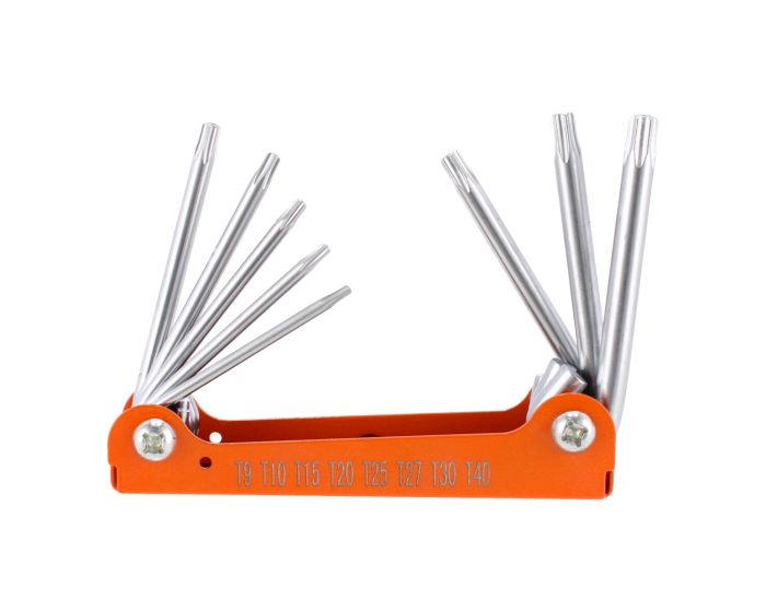 Juego de 8 llaves torx tipo navaja 8 piezas SW-13402 Fumetax