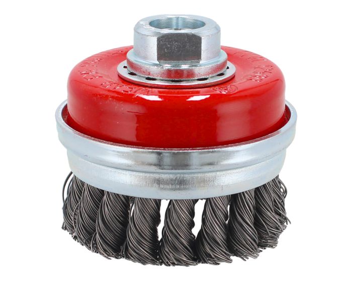 Carda de copa alambre trenzado 3" SW-32030202 Fumetax