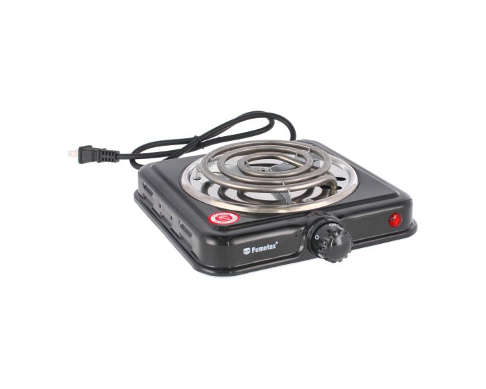 Parrilla eléctrica de 1 quemador negra SW-23031-N Fumetax