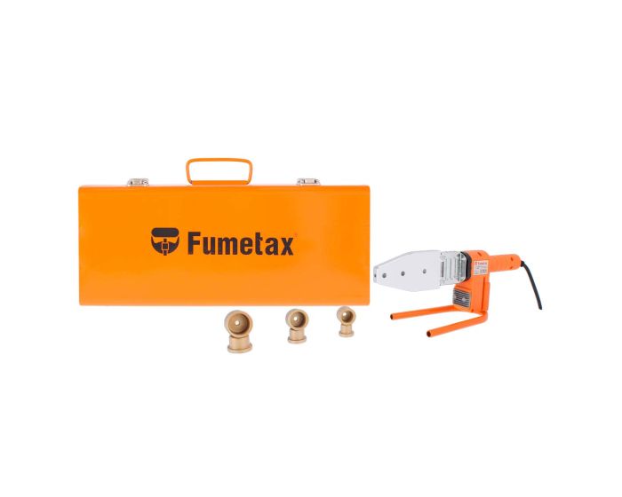 Kit termofusor para PP-R y PE 600 W con temperatura ajustable SW-45172 Fumetax