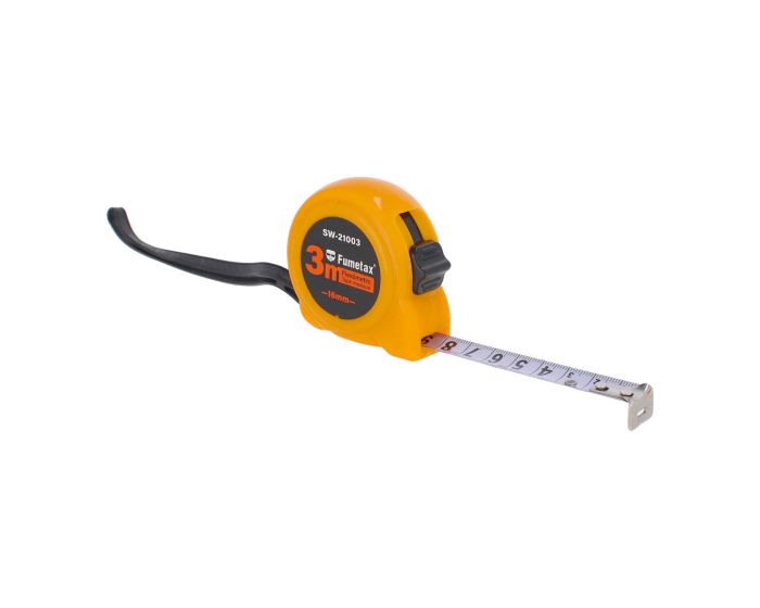 Flexómetro naranja 3 metros SW-21003 Fumetax