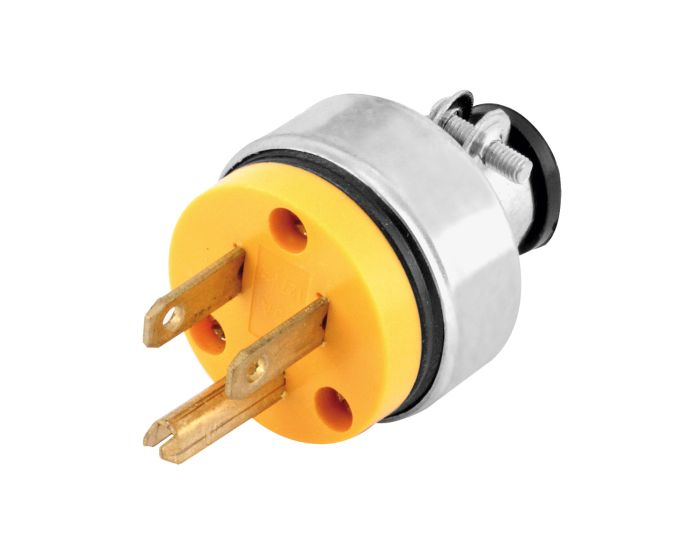 Clavija aterrizada con abrazadera FU0114 Fulgore