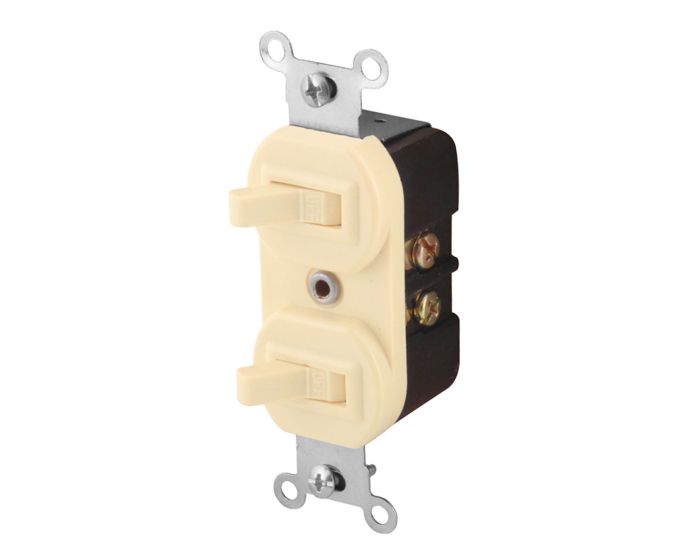 Interruptor de palanca doble horizontal FU0129 Fulgore