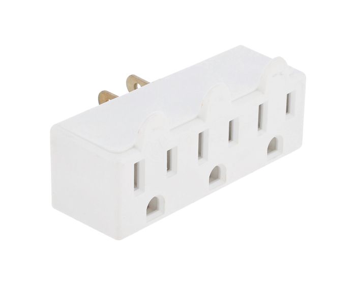 Adaptador multicontacto aterrizado 3 tomas FU0178 Fulgore