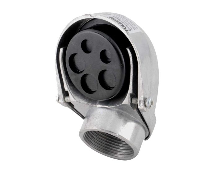 Mufa reforzada con abrazadera para tubo de 1-1/4" FU0348 Fulgore