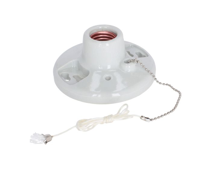 Portalámpara de porcelana con cadena FU0406 Fulgore