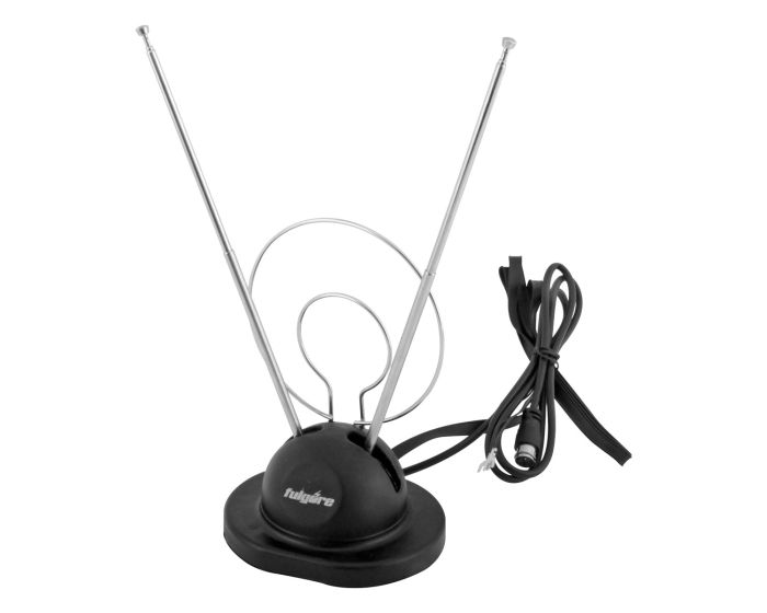Antena tipo conejo con base y anillo doble FU0575 Fulgore