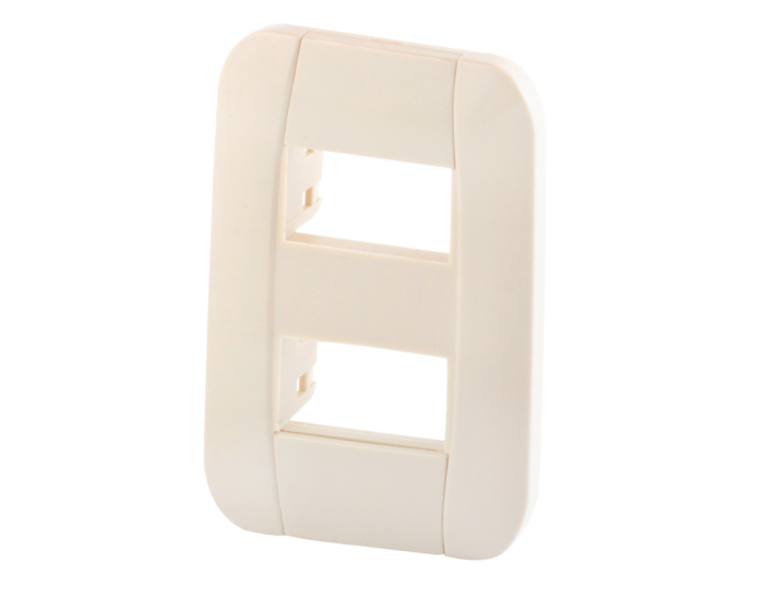 Placa plástica 2 ventanas FU0891 Fulgore
