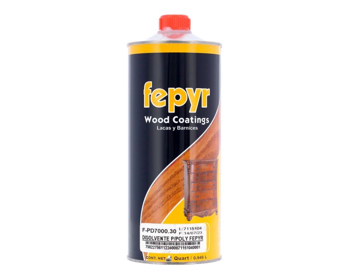 Disolvente para la línea Poly Fepyr 1 litro F-PD7000.30