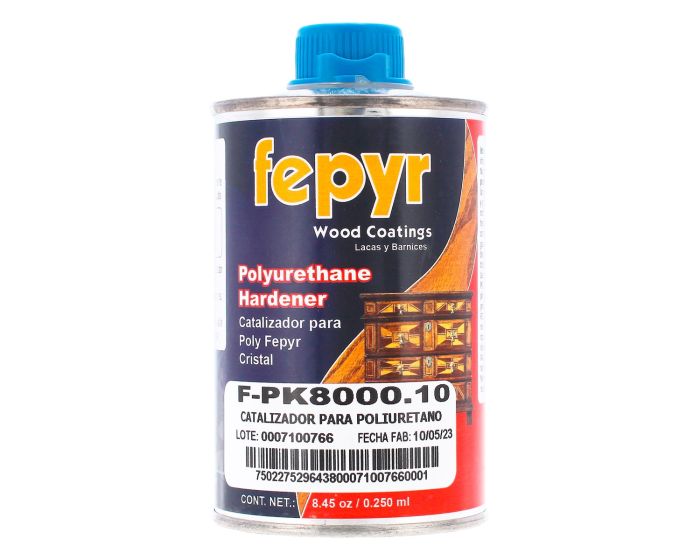 Catalizador para Poli Fepyr Cristal 250 ml F-PK8000.10