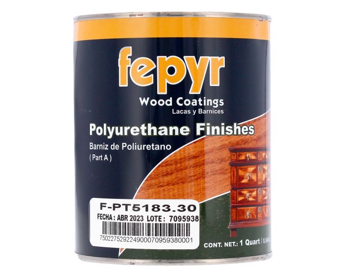 Poliuretano Ultra Profesional Chocolate 1 Litro F-PT5183.30 Fepyr