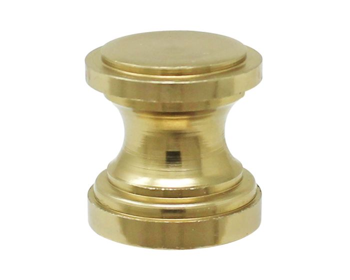 Jaladera botón latón antiguo 5/8" GGJ833 GYGPSA
