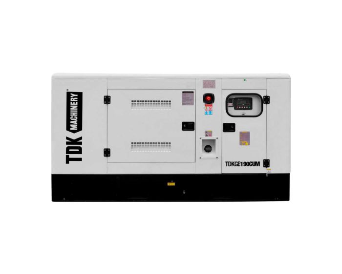 Generador estacionario TDKGE190CUM TDK MACHINERY