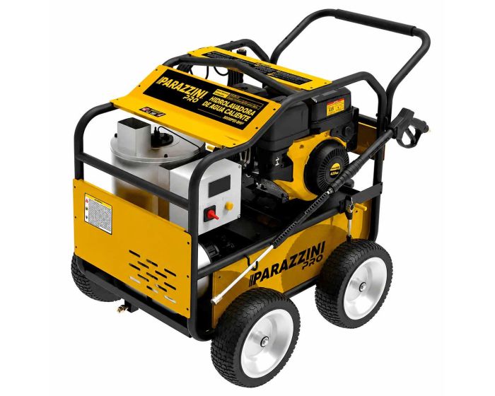 Hidrolavadora industrial para agua caliente 4000 PSI Motor a Gasolina 15 HP HACPP4000-J Parazzini Pro