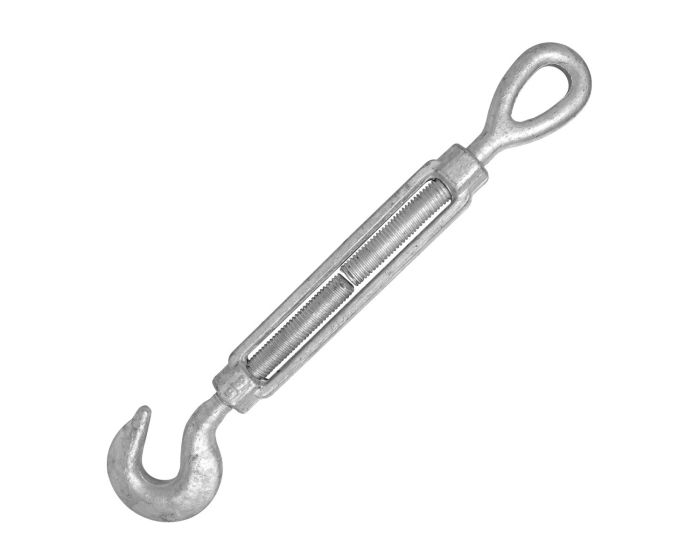 Tensor de acero forjado gancho con armella 3/8" x 6" 292106 OBI