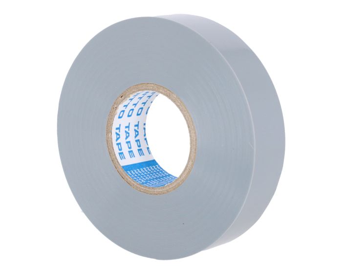 Cinta de aislar Gris Profesional 19 mm x 18 metros No. 21 Nitto