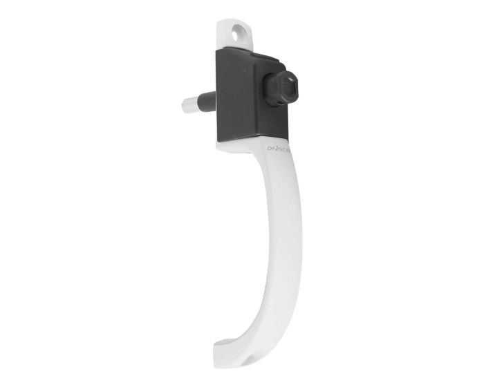 Jaladera pasador blanca para puerta corrediza 915 Ashico