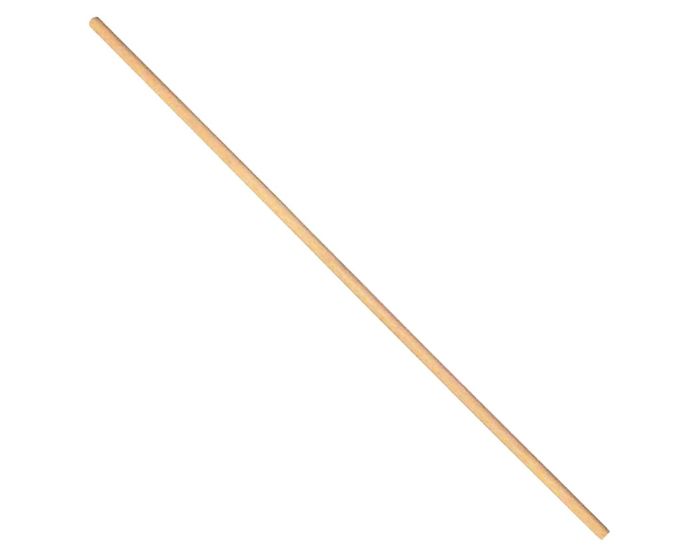 Mango de madera para escoba 47.5" Toolcraft