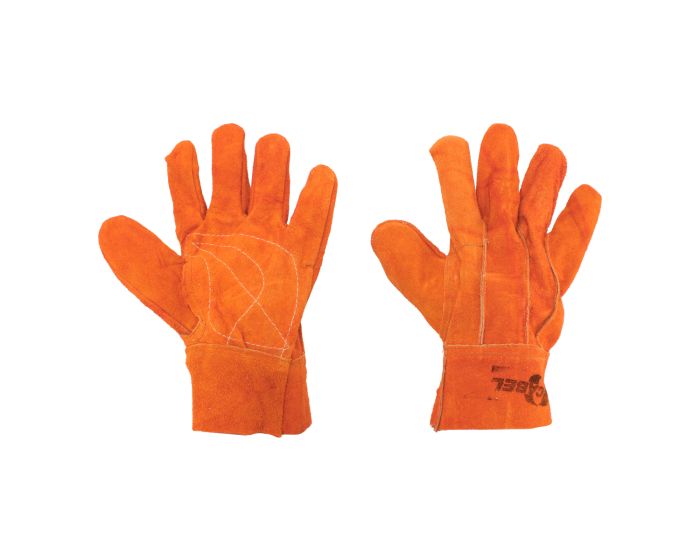 Guantes de carnaza cortos