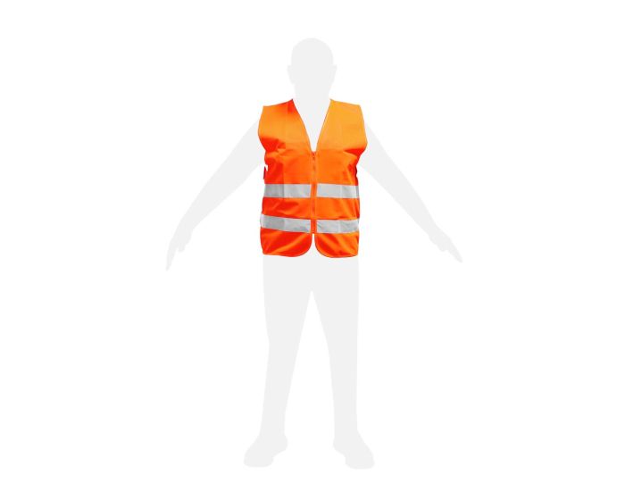 Chaleco supervisor poliéster naranja 8CPOL-200N-C Infra