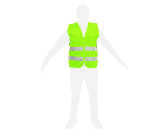 Chaleco supervisor poliéster amarillo 8CPOL-200AMAR-C Infra