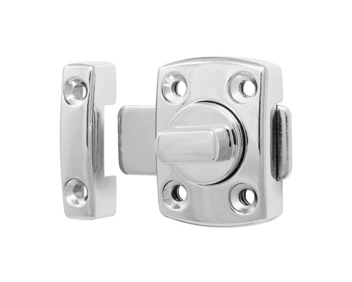 Cerrojo para vestidor 41 x 40 mm cromo 9.4140.01 Soprano