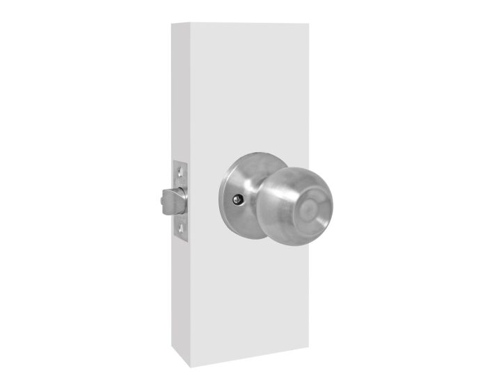 Cerradura de perilla para entrada principal satín 3009-0255-08 Soprano