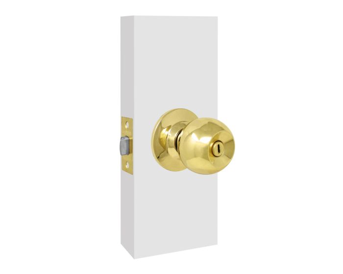 Cerradura para baño latón brillante 3009-0357-33 Soprano