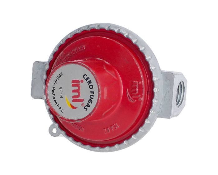 Regulador para gas L.P. de una vía para alta presión QC-19 IML