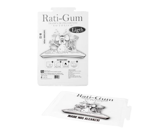 Trampa de pegamento no toxico chica M-72 Rati-Gum