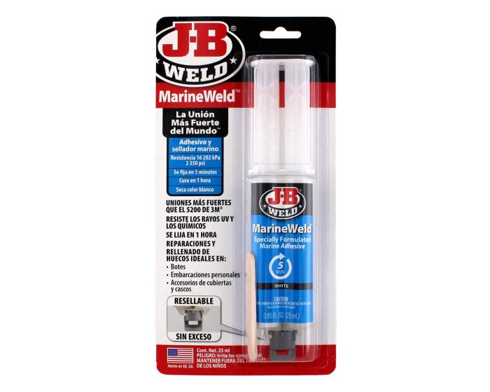 Adhesivo y sellador Marino Marine Weld 25 ml 50172SPA JB-WELD