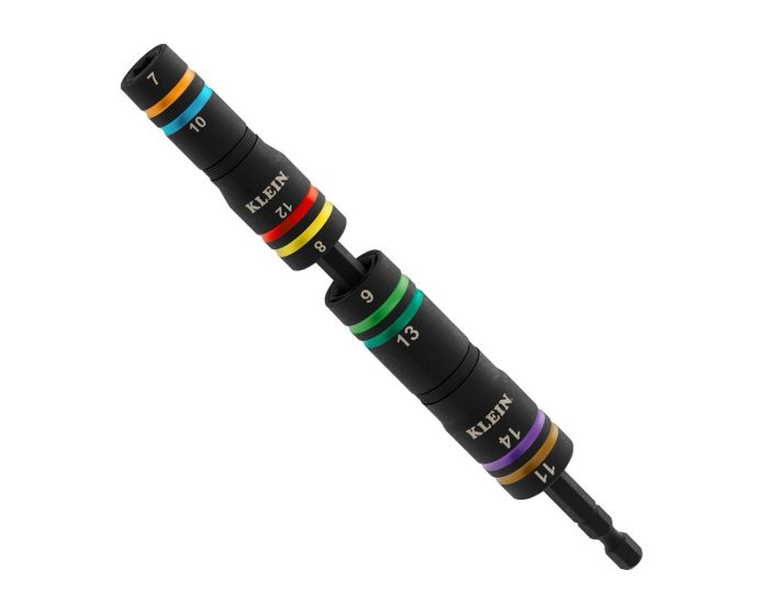 Dados reversibles de impacto de alta resistencia milimétricos Quad-8 652MQS Klein Tools