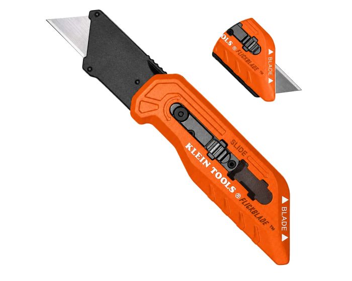 Navaja multiusos retráctil / plegable Flickblade 2 en 1 44305 Klein Tools
