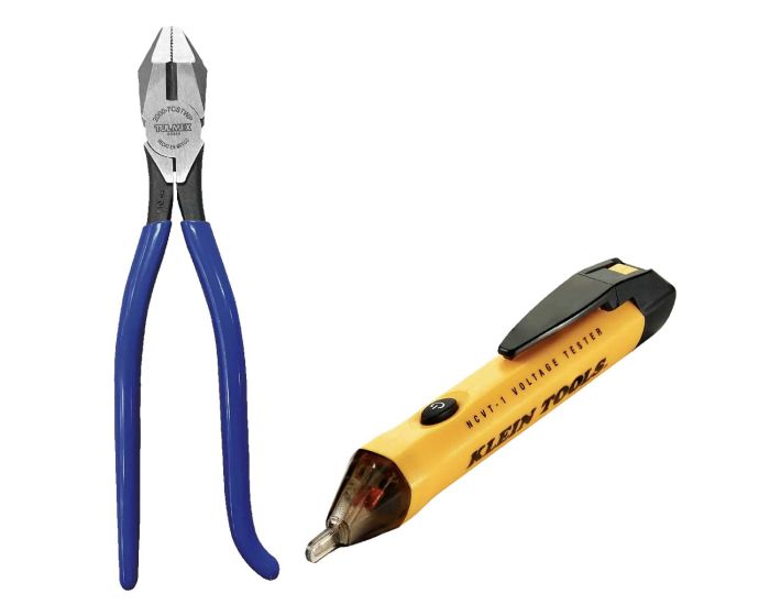 KIT de pinza electricista con probador de voltaje KTM0018 Klein Tools