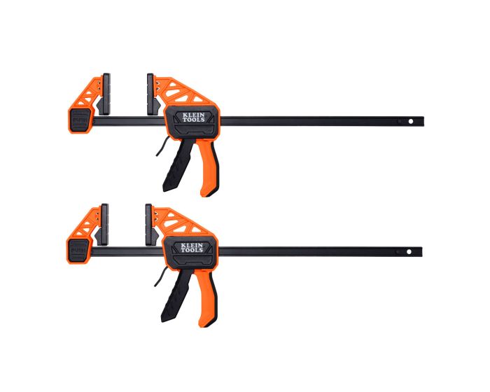 Juego de 2 Prensas Sargento de liberación rápida 12" 47551 Klein Tools