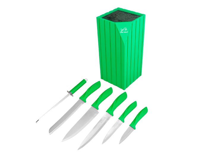 Juego de cuchillos con base 0369 Lion Tools