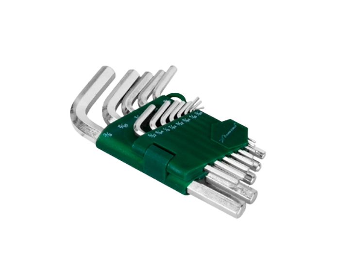 Juego de 13 llaves Allen estándar 2592 Lion Tools