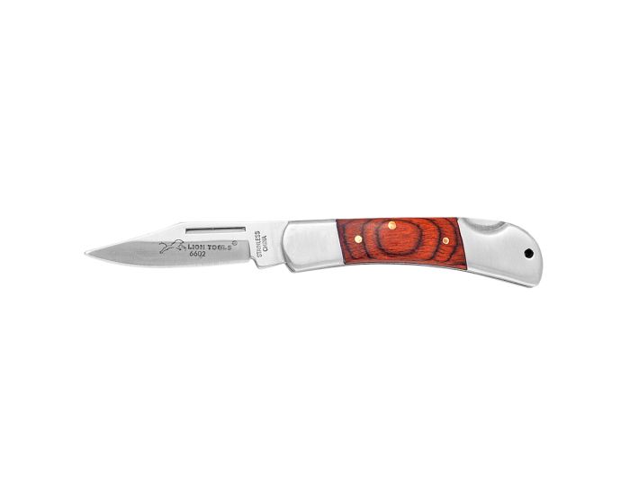 Navaja 2-1/2" Madera 6602 Lion Tools