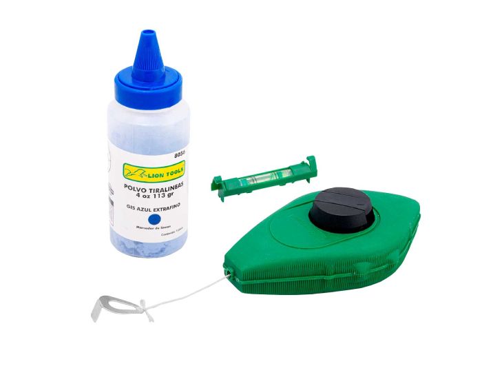 Tiralineas con polvo 30 m 8056 Lion Tools