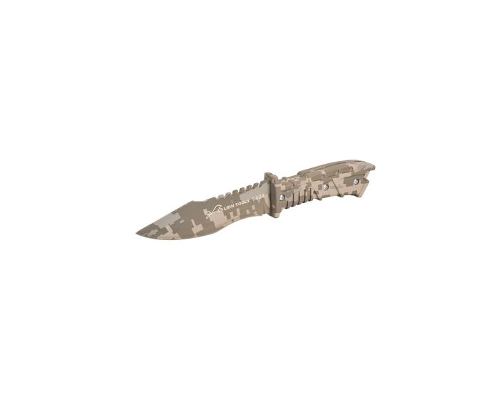 Cuchillo 4-1/2" camuflaje 9404 Lion Tools